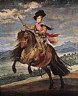 Diego Rodriguez de Silva Velazquez Prince Baltasar Carlos on Horseback painting